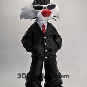 Sylvester Cat (Balenciaga) 36cm