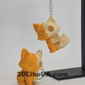 Брелок Skeleton Fox