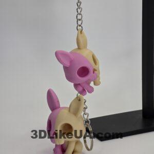 Брелок Skeleton Bunny