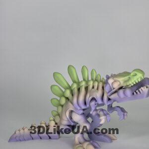 Skeleton Spinosaurus Flexi 7414(24сm) веселка