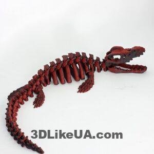 Skeleton Mosasaurus Flexi