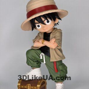 Luffy з сундуком 24см